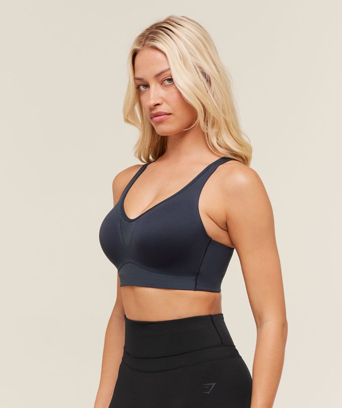 High Support V-Neck Sports Bra