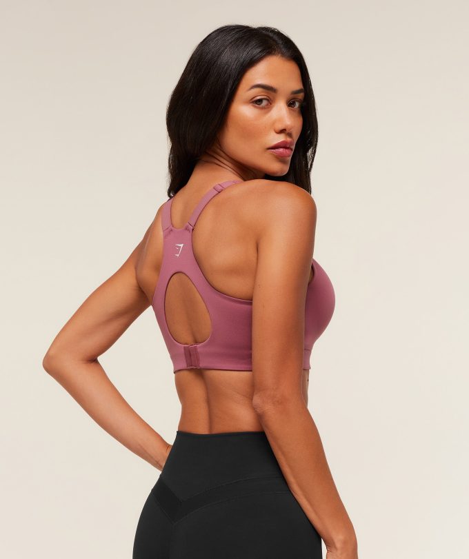 High Support V-Neck Sports Bra