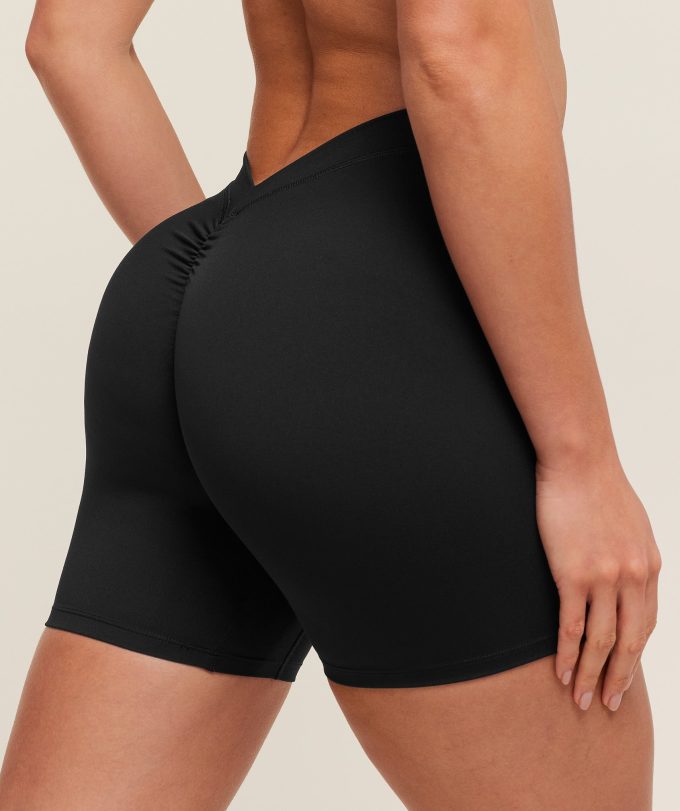 Lifting Dipped Waistband Shorts