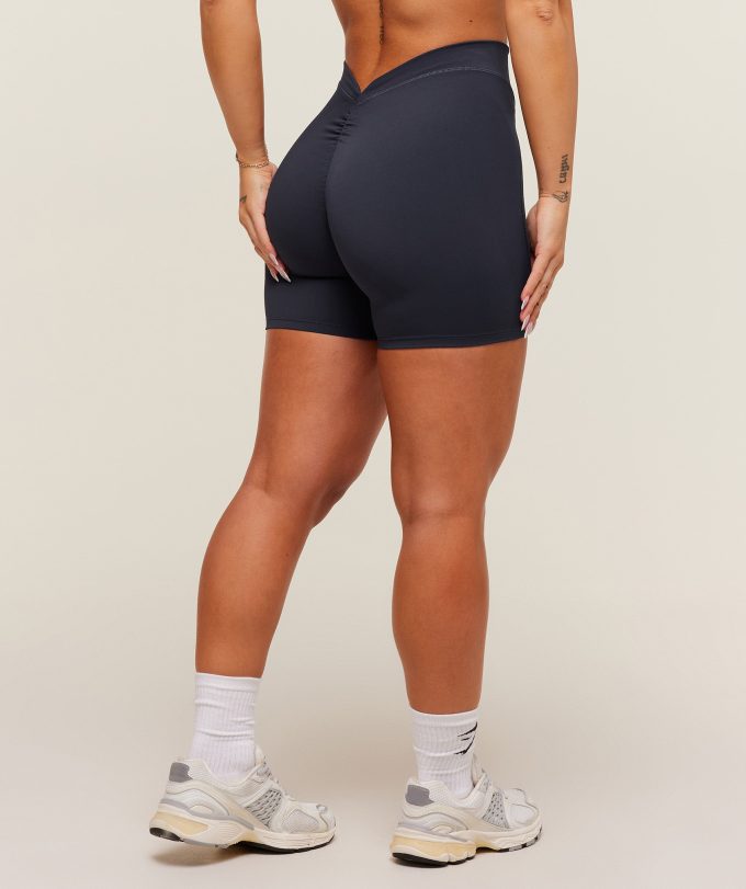 Lifting Dipped Waistband Shorts