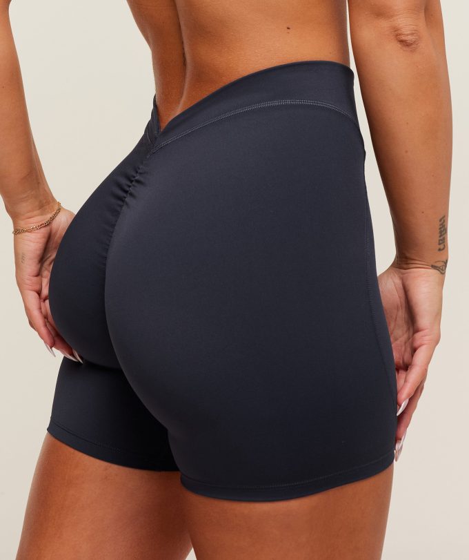 Lifting Dipped Waistband Shorts