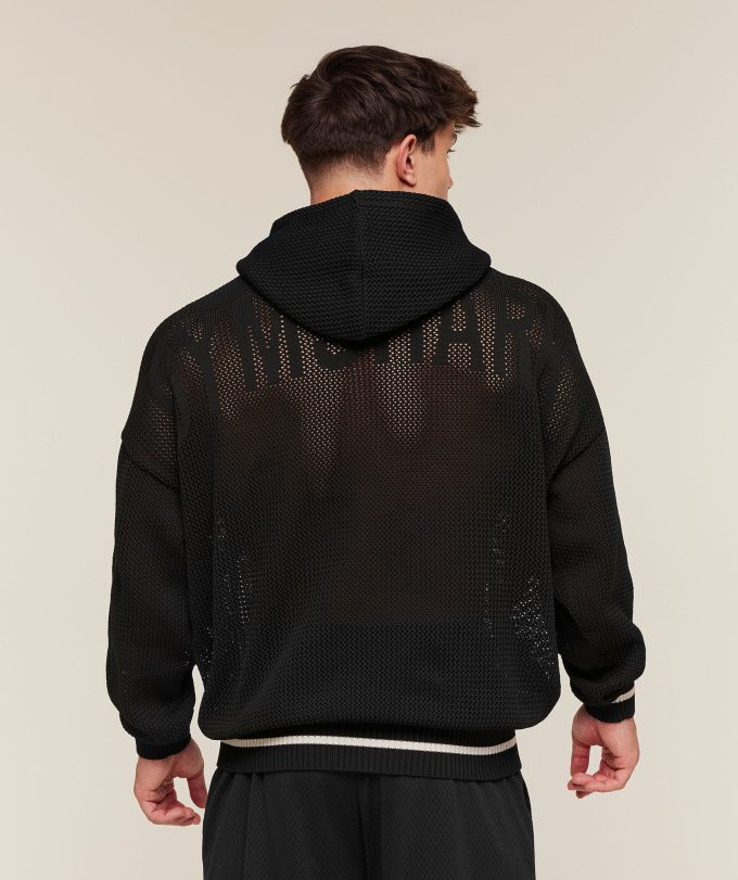 Collective Crochet Style Hoodie
