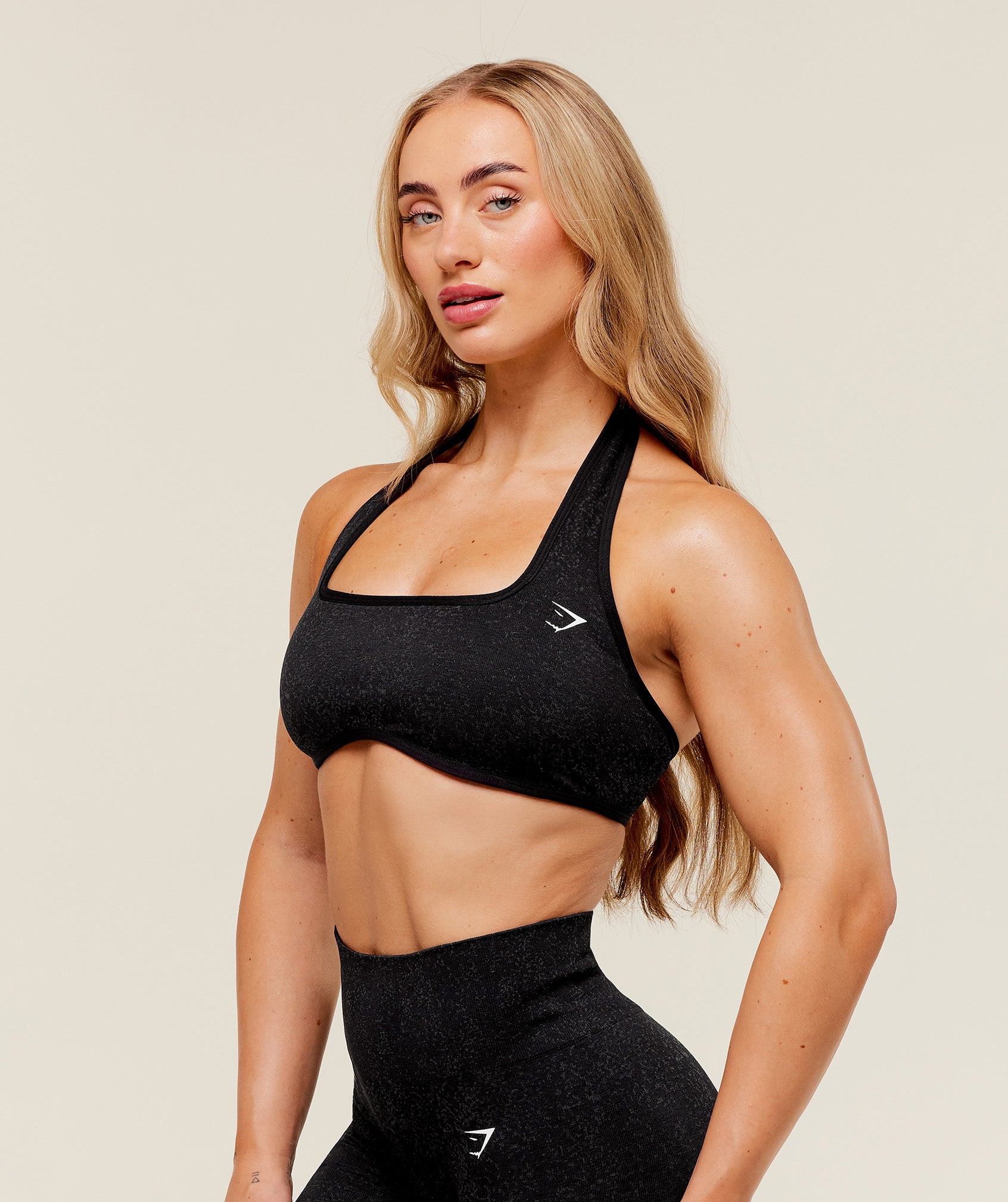 Adapt Fleck x Whitney Halterneck Sports Bra - Image 3