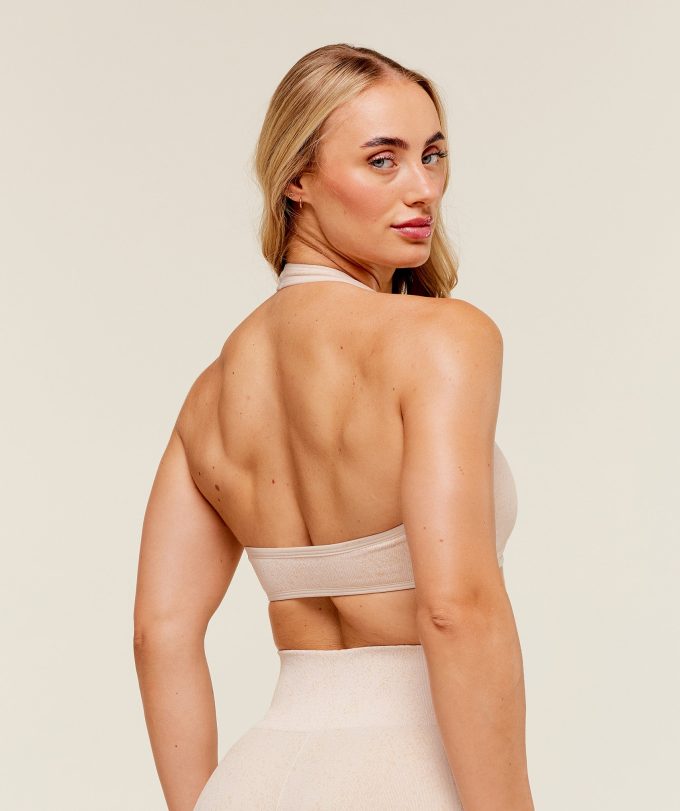 Adapt Fleck x Whitney Halterneck Sports Bra