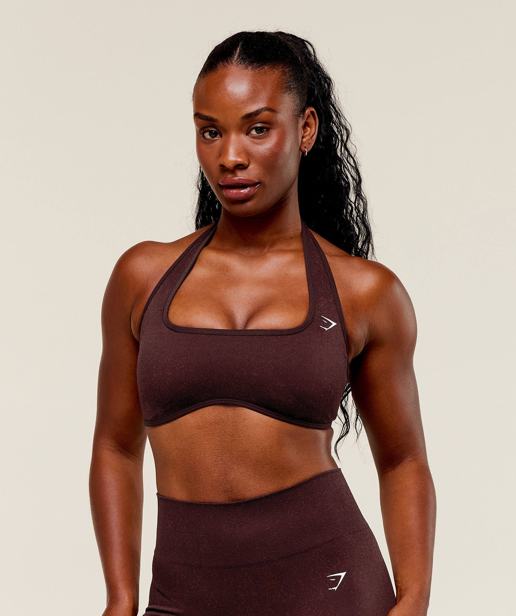 Adapt Fleck x Whitney Halterneck Sports Bra - Image 2