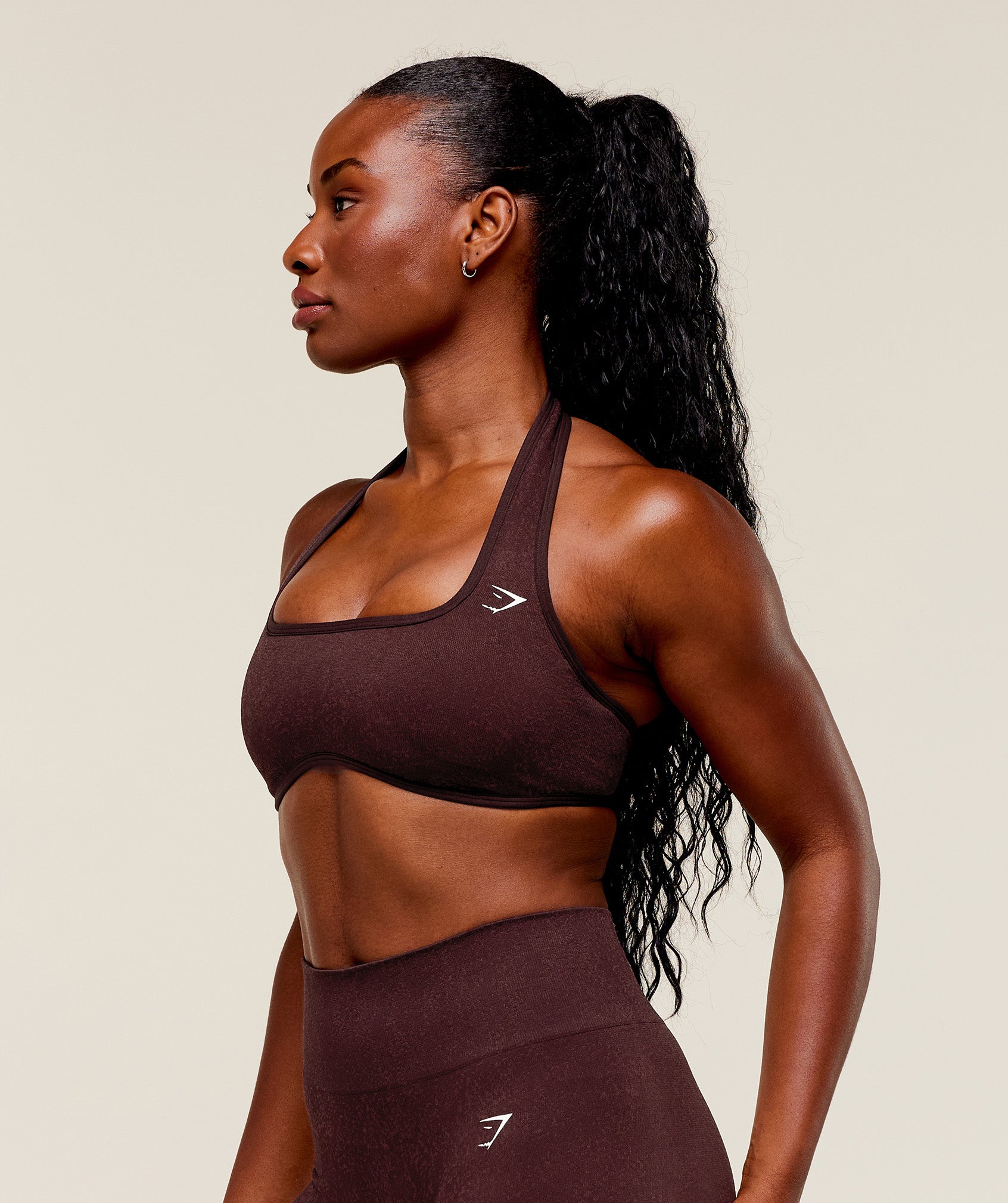 Adapt Fleck x Whitney Halterneck Sports Bra - Image 4