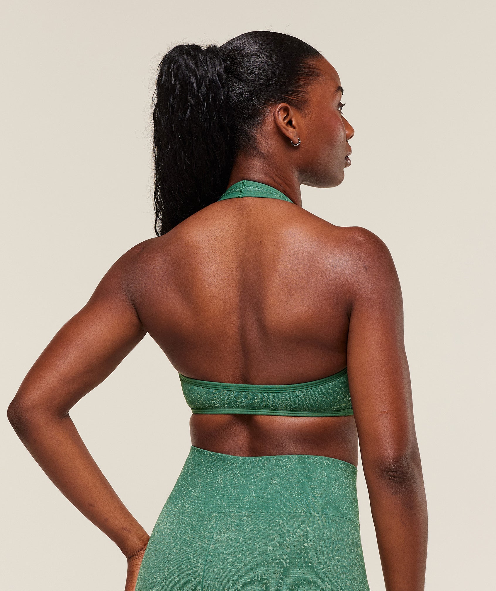 Adapt Fleck x Whitney Halterneck Sports Bra - Image 2