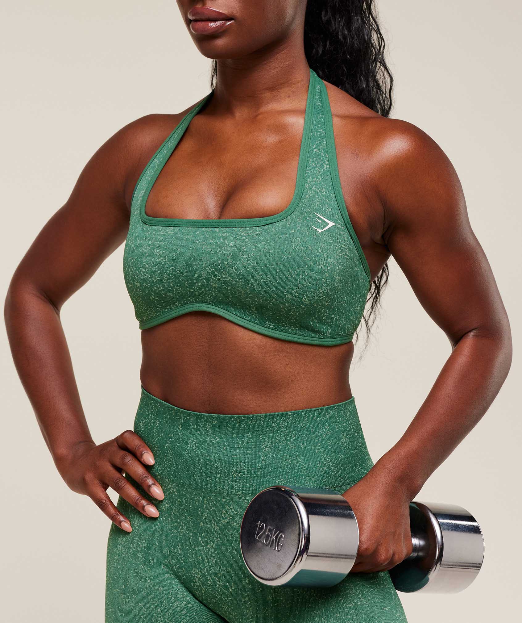 Adapt Fleck x Whitney Halterneck Sports Bra - Image 5