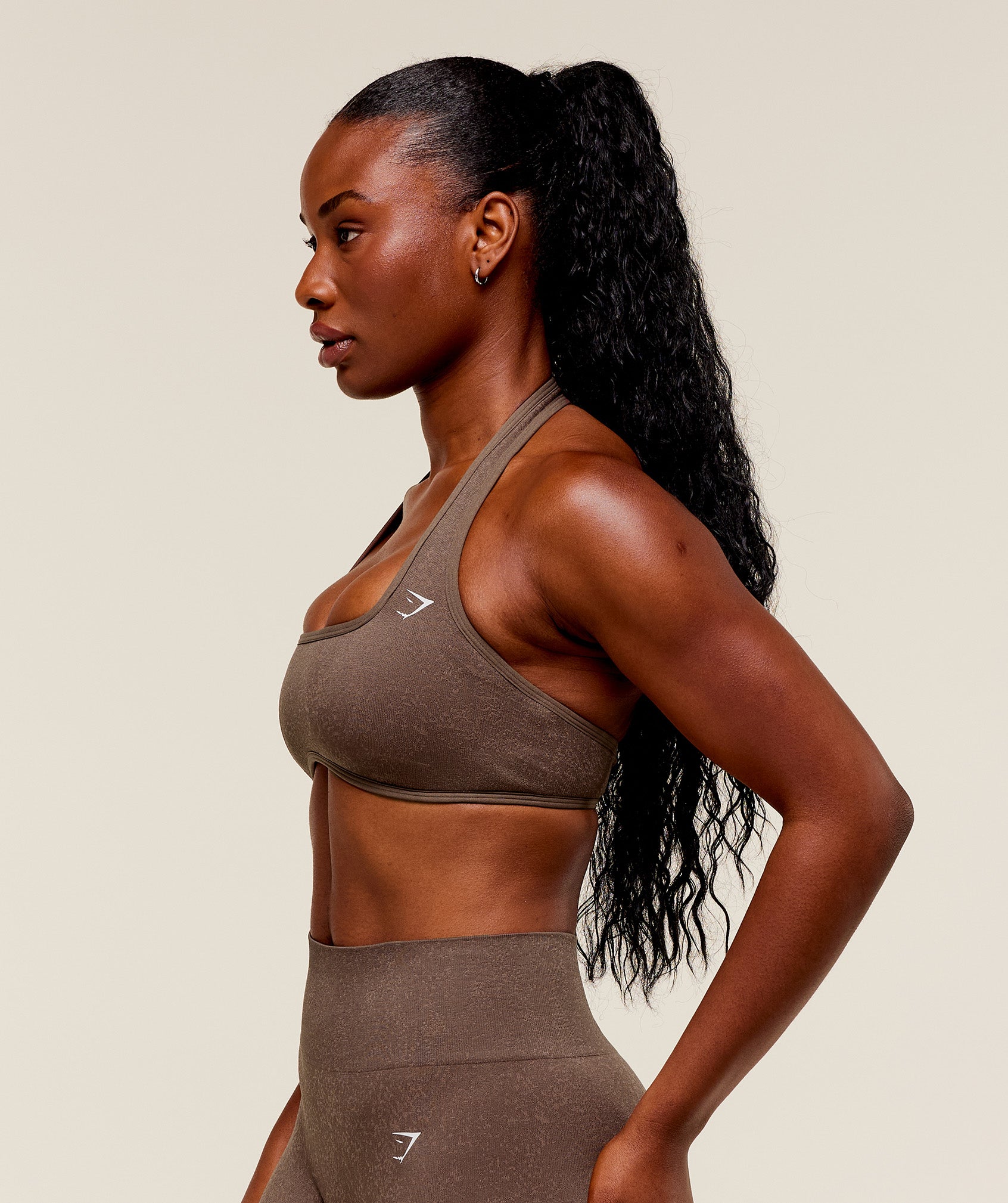 Adapt Fleck x Whitney Halterneck Sports Bra - Image 3