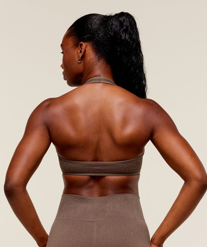 Adapt Fleck x Whitney Halterneck Sports Bra