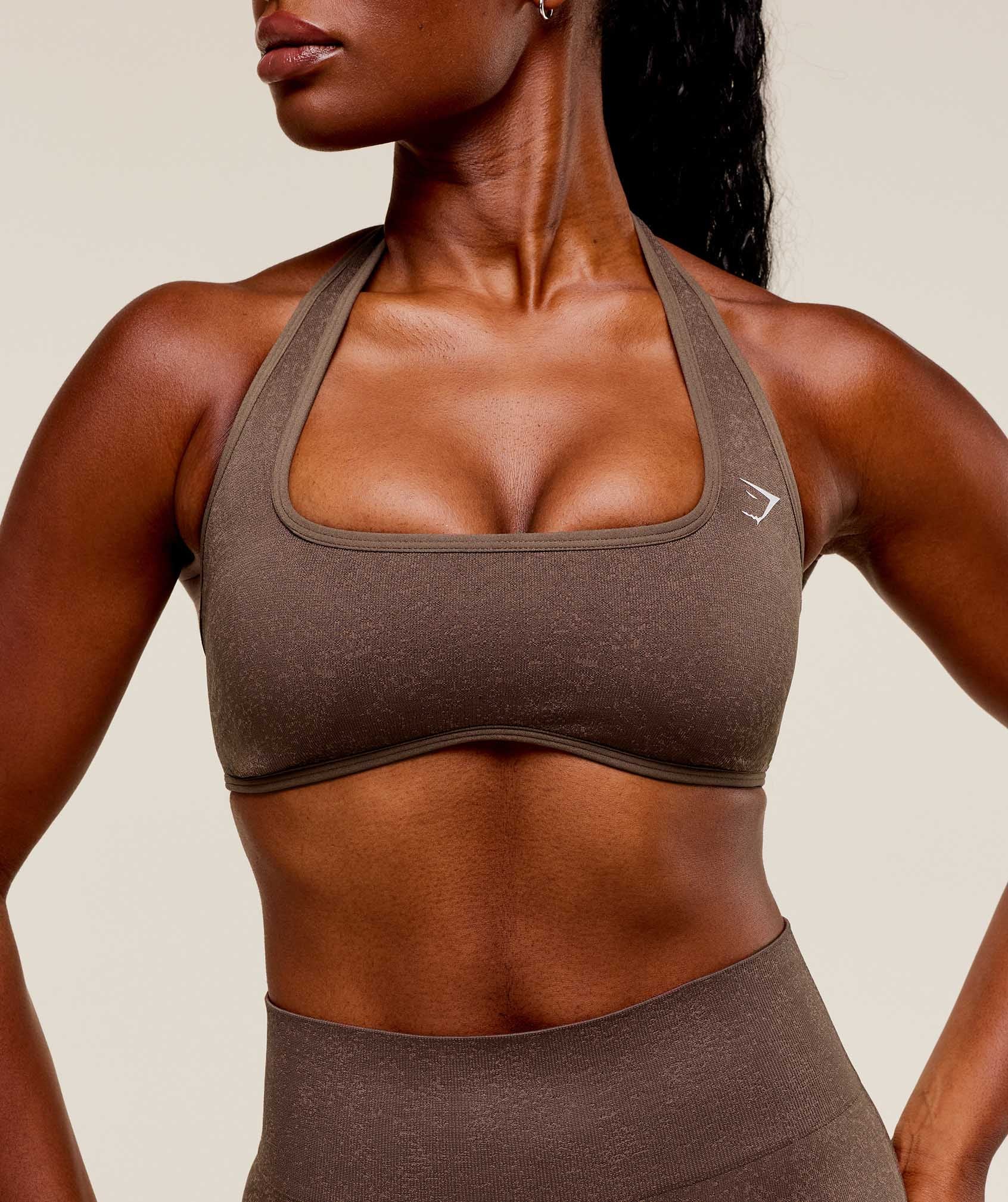 Adapt Fleck x Whitney Halterneck Sports Bra - Image 5