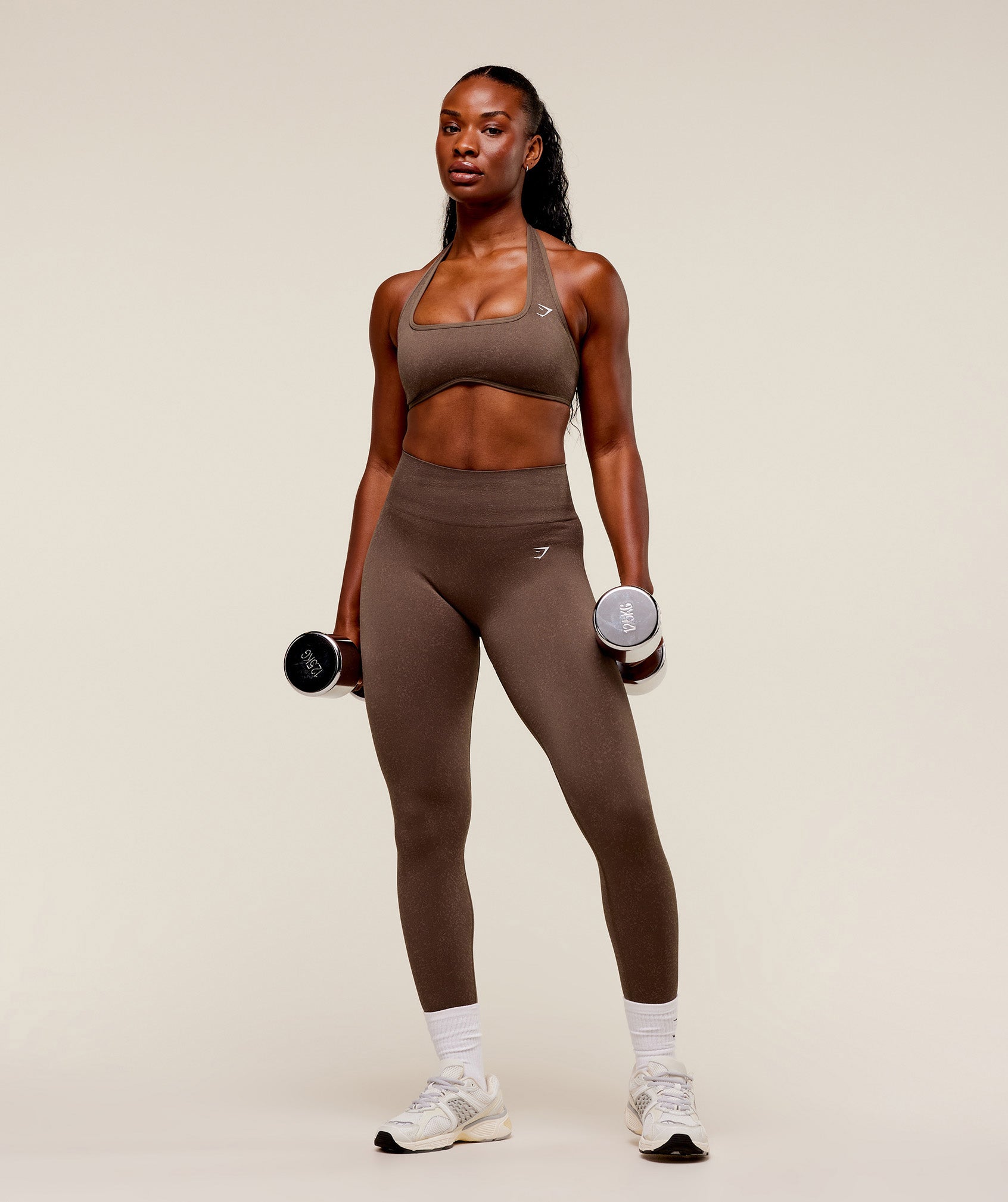 Adapt Fleck x Whitney Halterneck Sports Bra - Image 6