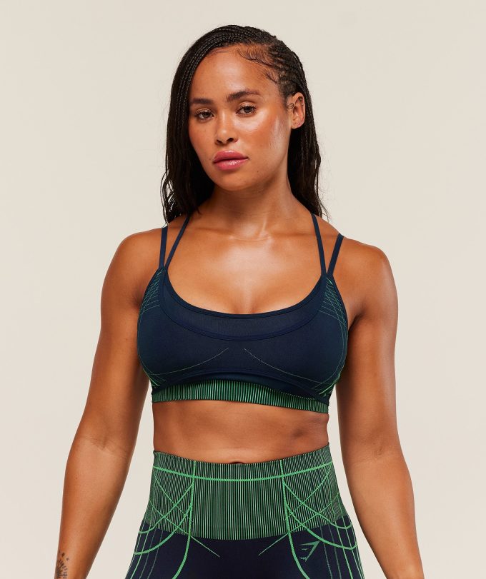 Apex Seamless Strappy Sports Bra