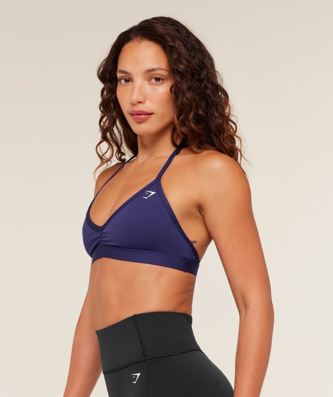 Minimal Halterneck Sports Bra