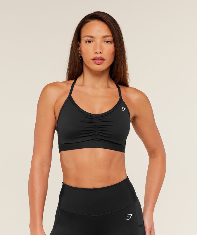 Ruched Sports Bra