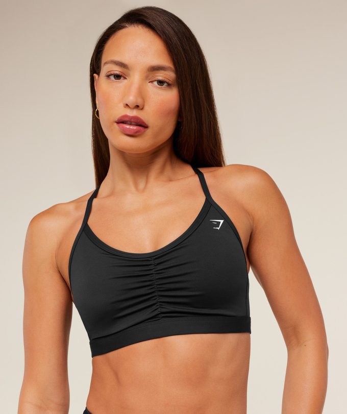 Ruched Sports Bra