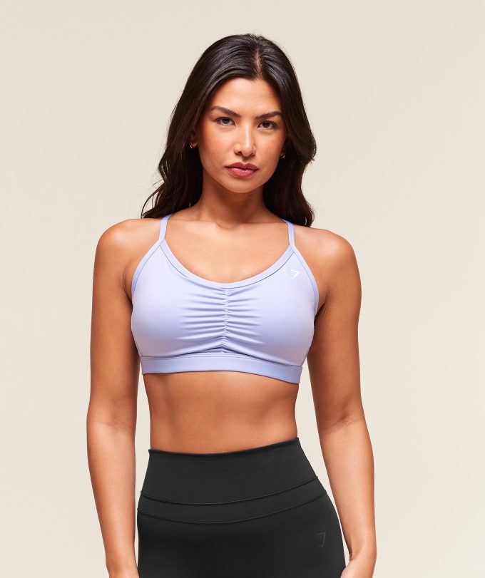 Ruched Sports Bra