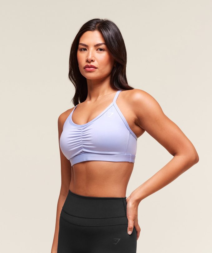 Ruched Sports Bra