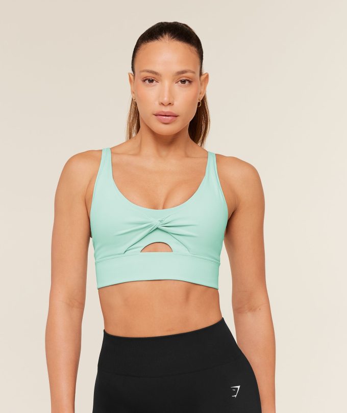 Twist Front Sports Bra