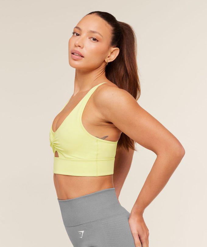 Twist Front Sports Bra