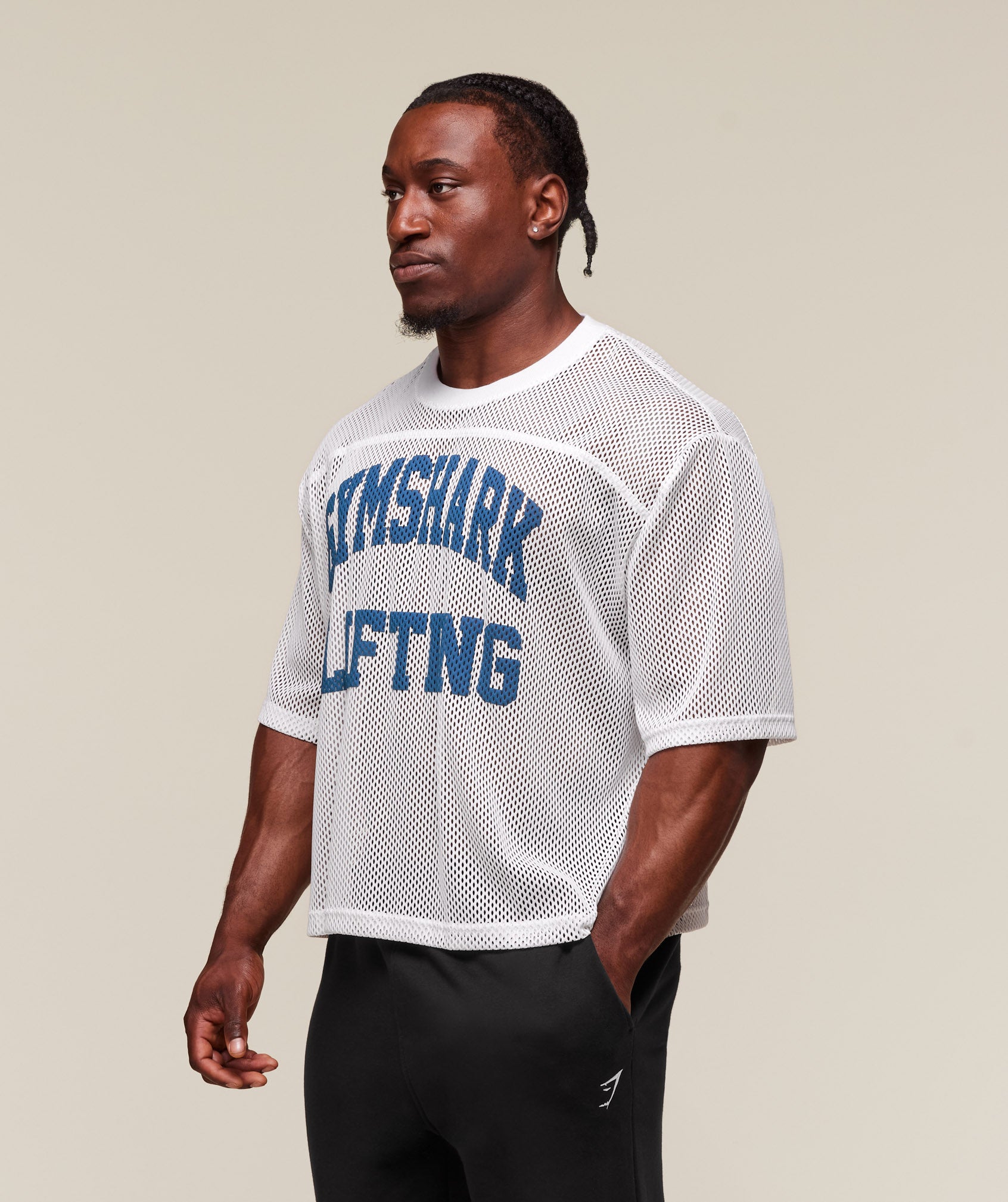 Mesh Oversized T-Shirt - Image 3