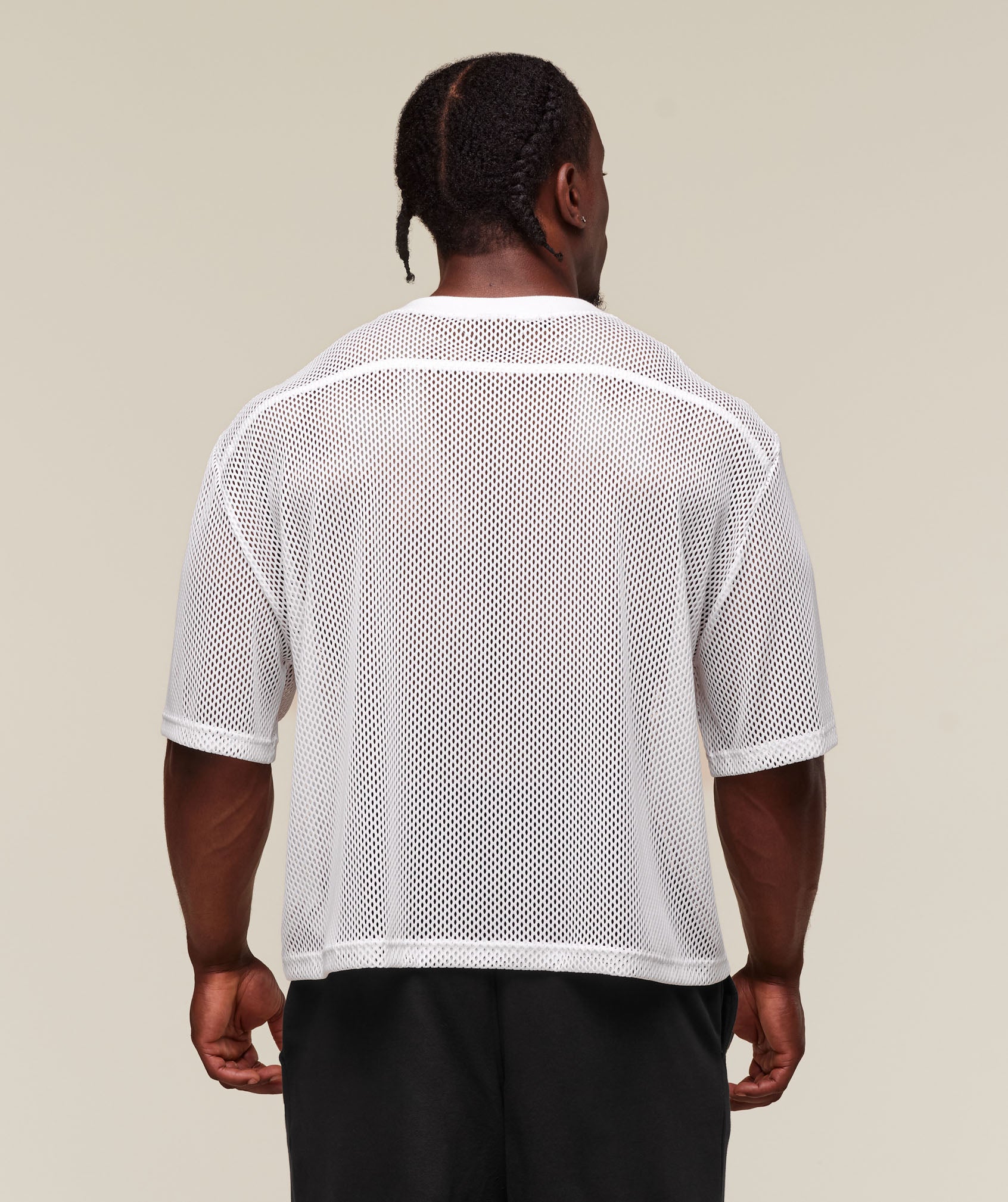 Mesh Oversized T-Shirt - Image 2