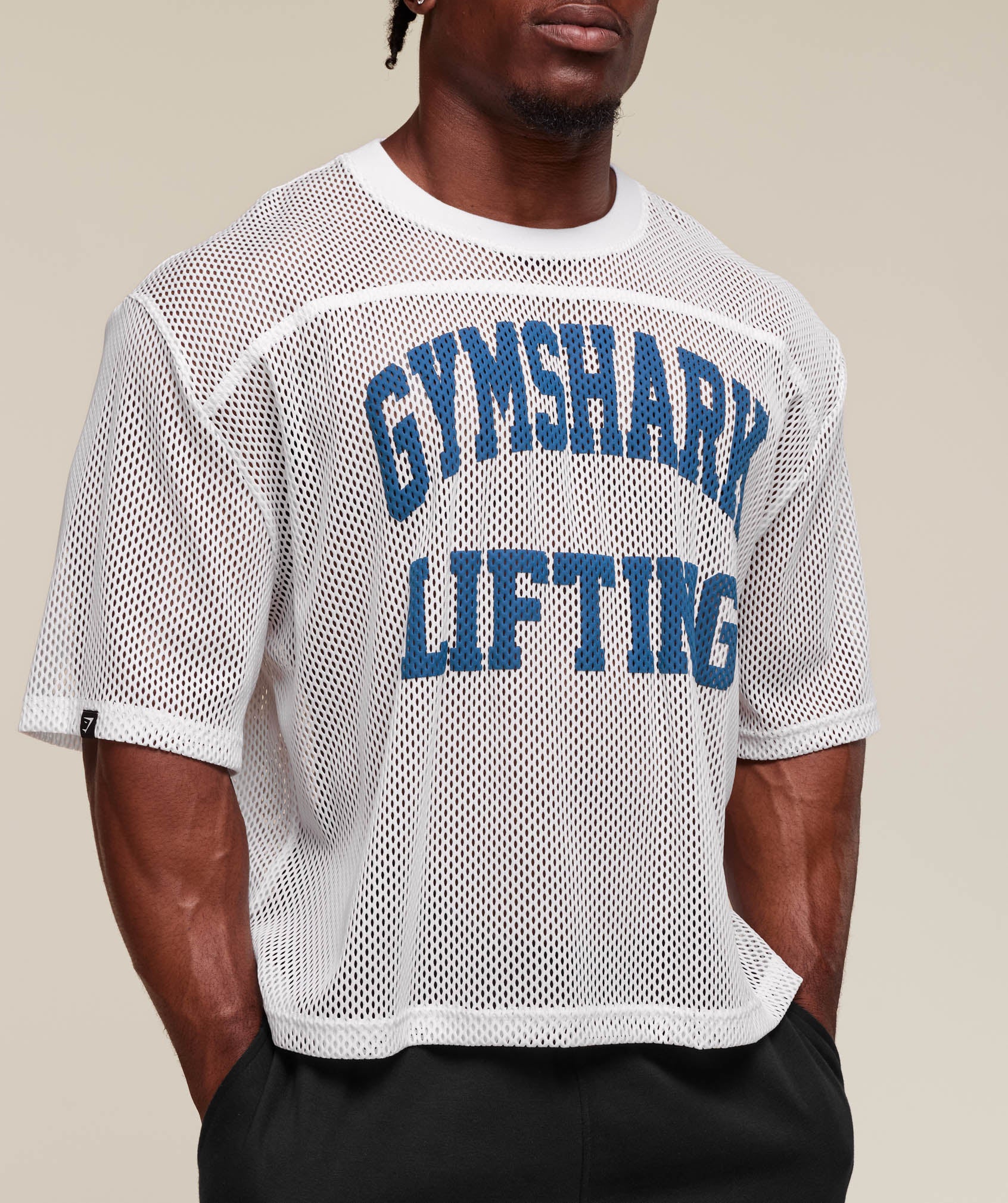 Mesh Oversized T-Shirt - Image 4