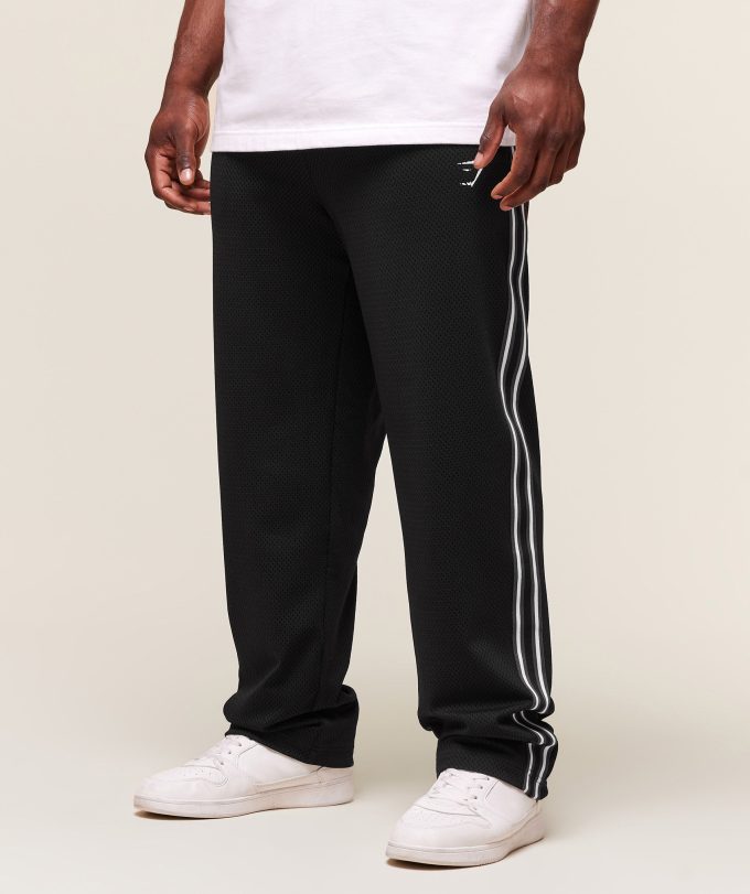 Mesh Straight Leg Pant