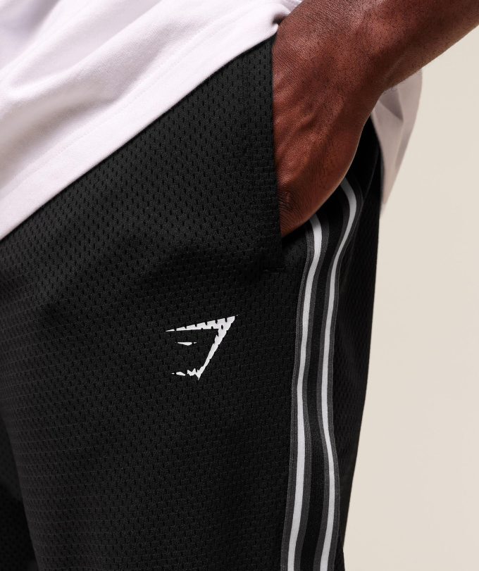 Mesh Straight Leg Pant