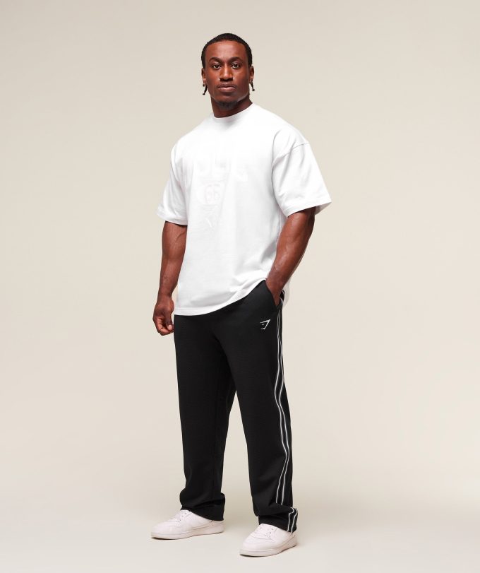 Mesh Straight Leg Pant