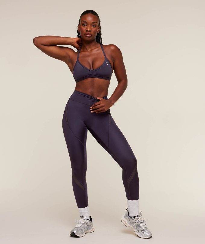 Mesh Panel Leggings