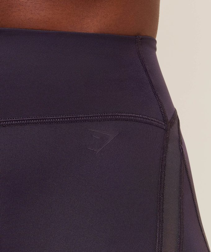 Mesh Panel Leggings