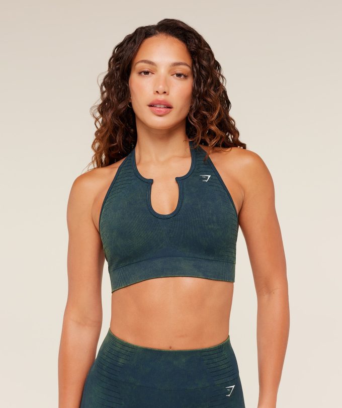 Steel Seamless Halter Neck Bra