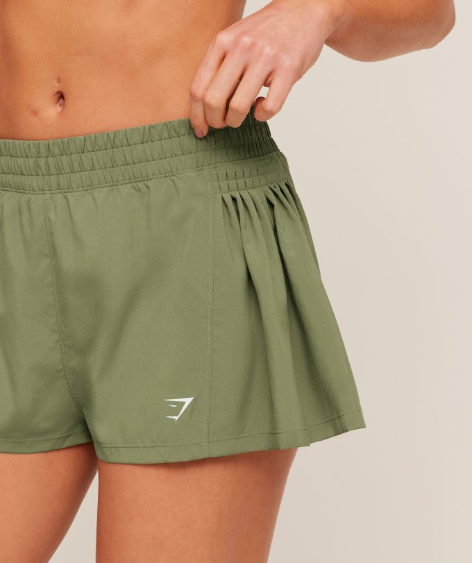 Flutter Woven Shorts