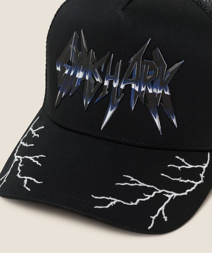 Lightning Graphic Trucker Cap