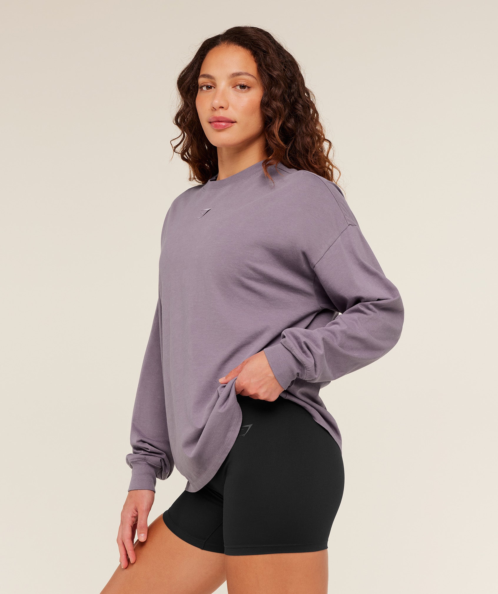 Power Washed Long Sleeve Top - Image 3