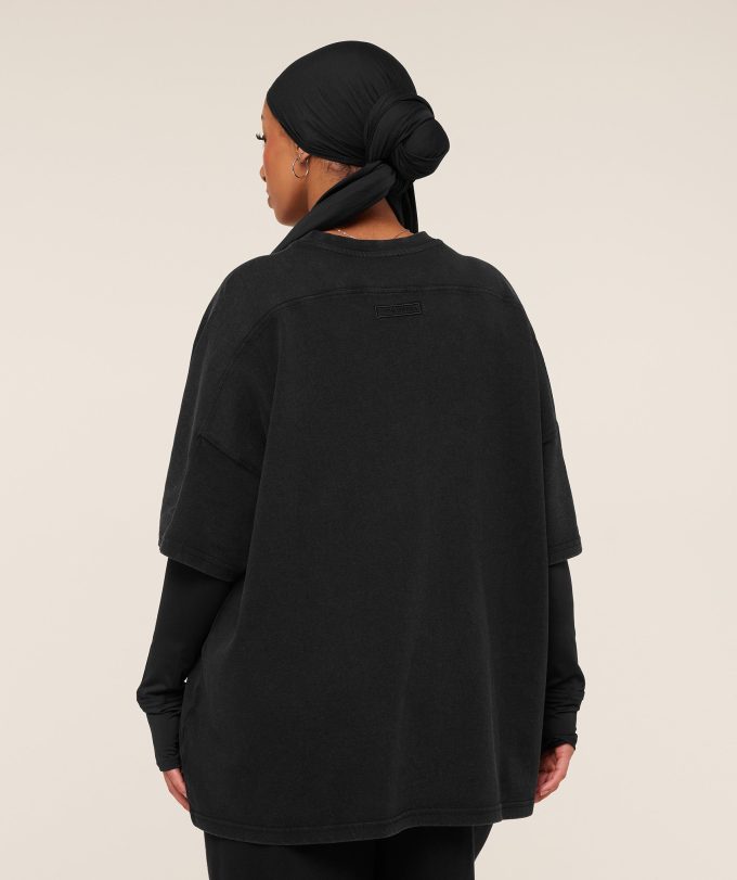 Pump Cover Structured Fleece Top