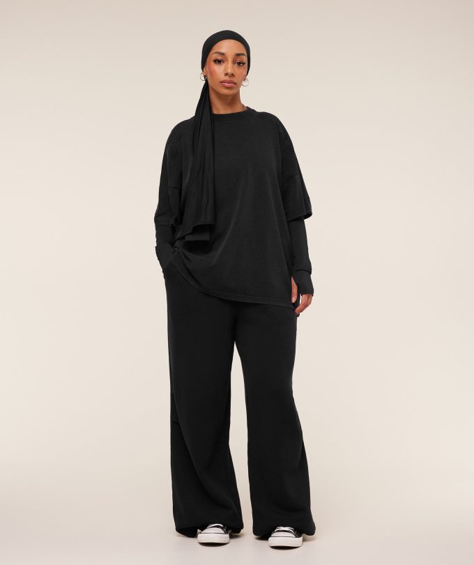 Pump Cover Structured Fleece Top