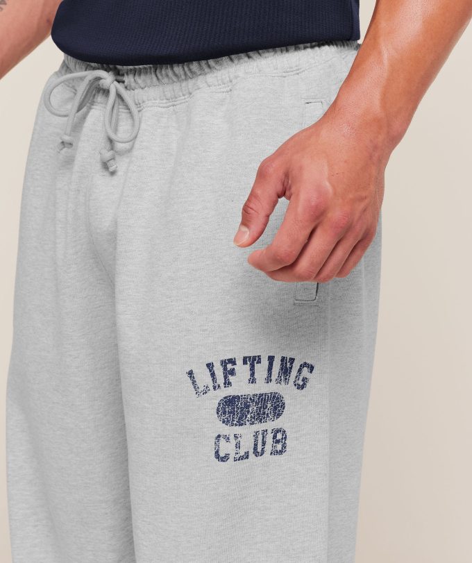 Retro Collegiate Graphic Wide Leg Pants