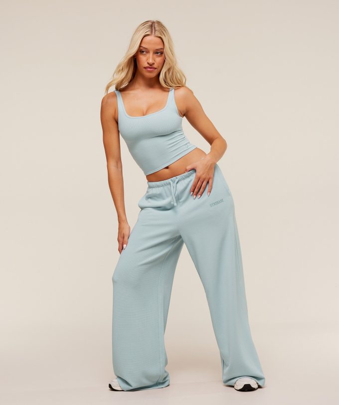 Waffle Cropped Tank