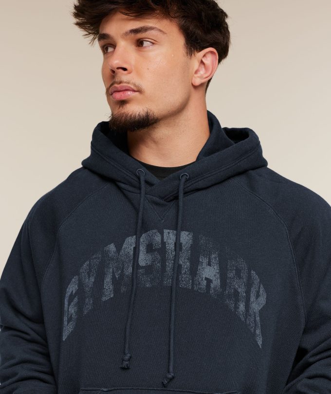Retro Collegiate Graphic Hoodie