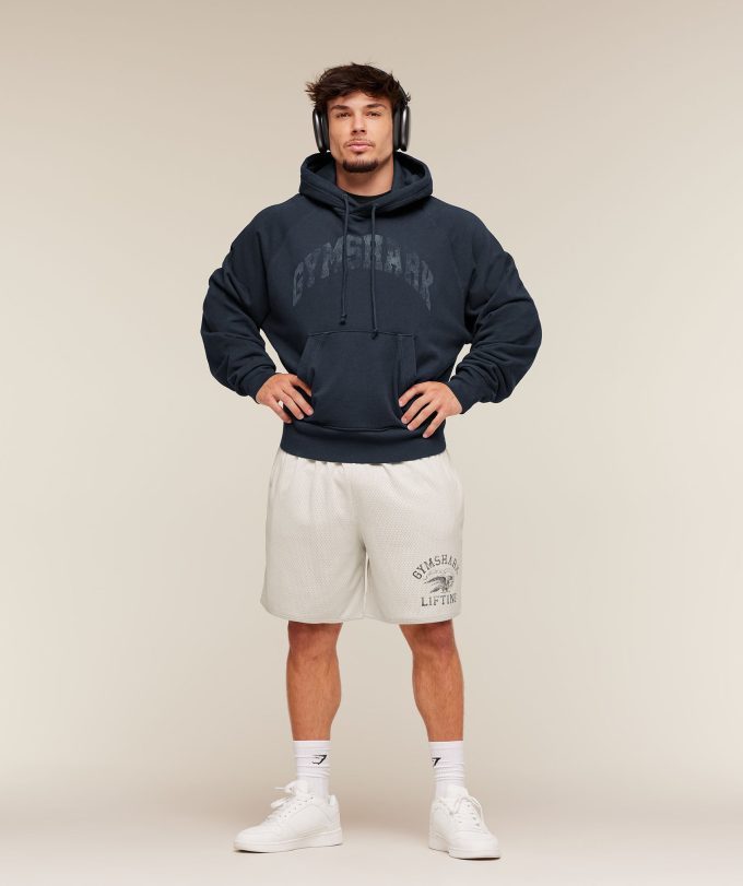 Retro Collegiate Graphic Hoodie