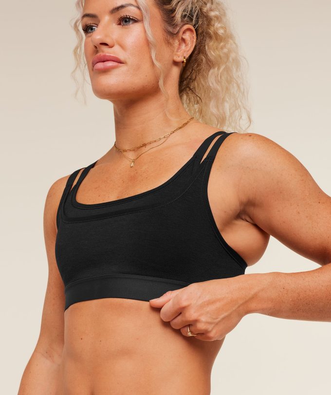 Interval Seamless Medium Support Sports Bra