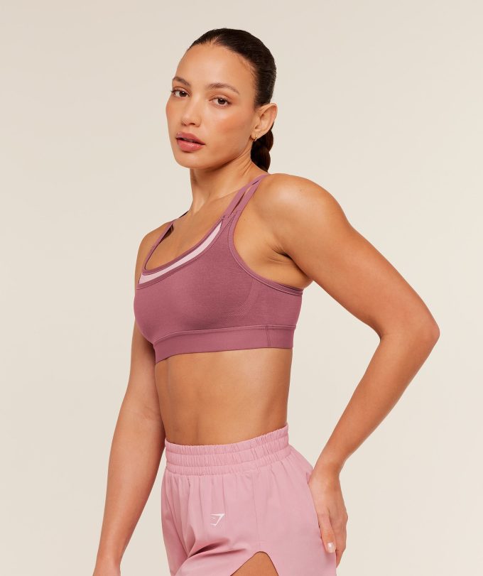 Interval Seamless Medium Support Sports Bra
