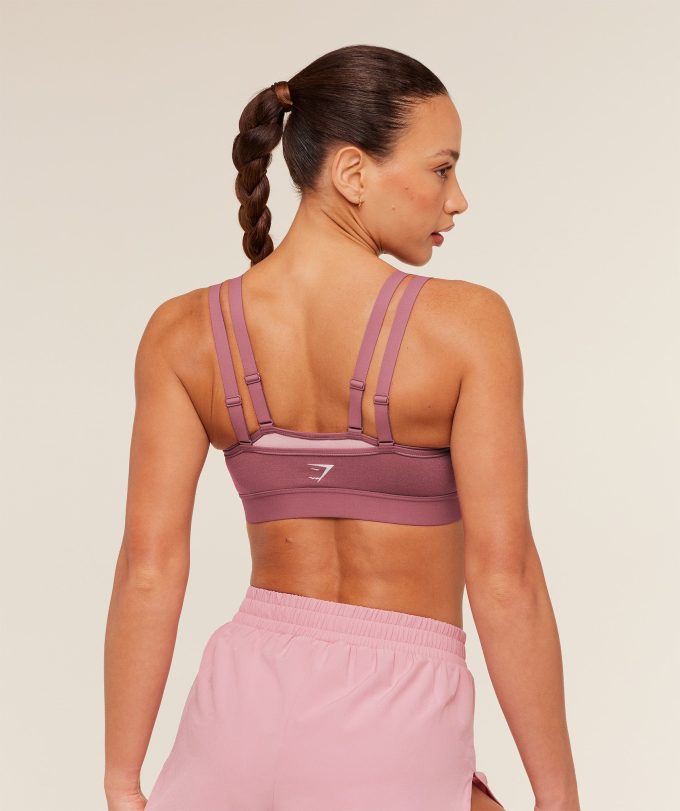 Interval Seamless Medium Support Sports Bra