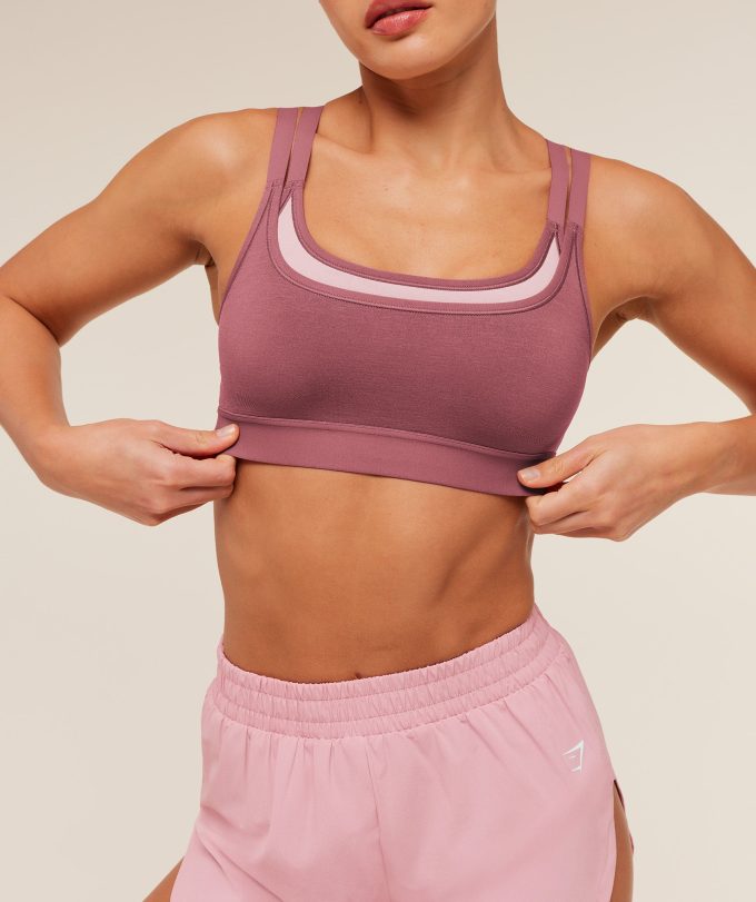 Interval Seamless Medium Support Sports Bra