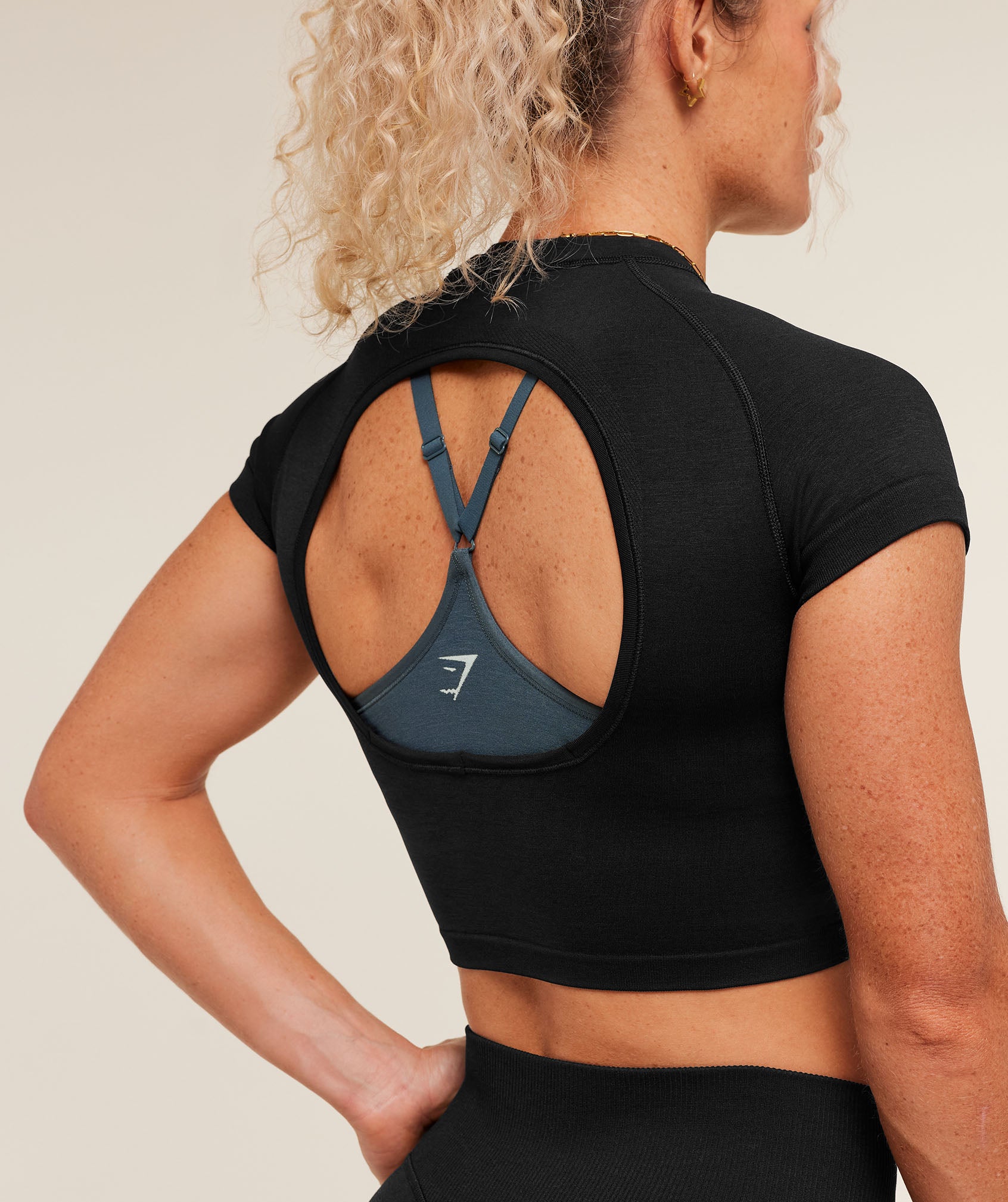 Interval Seamless Short Sleeve Crop Top - Image 7