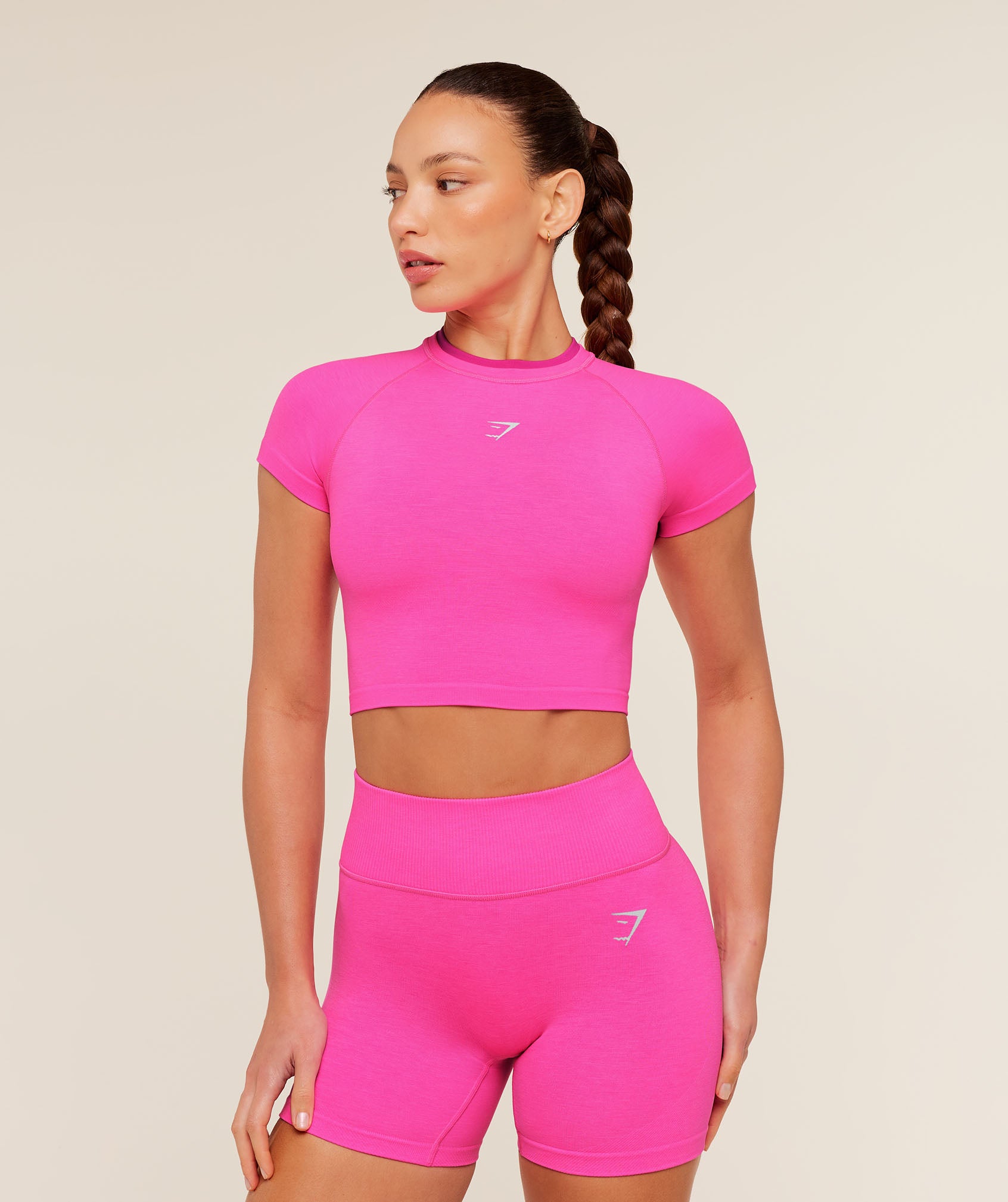 Interval Seamless Short Sleeve Crop Top - Image 11