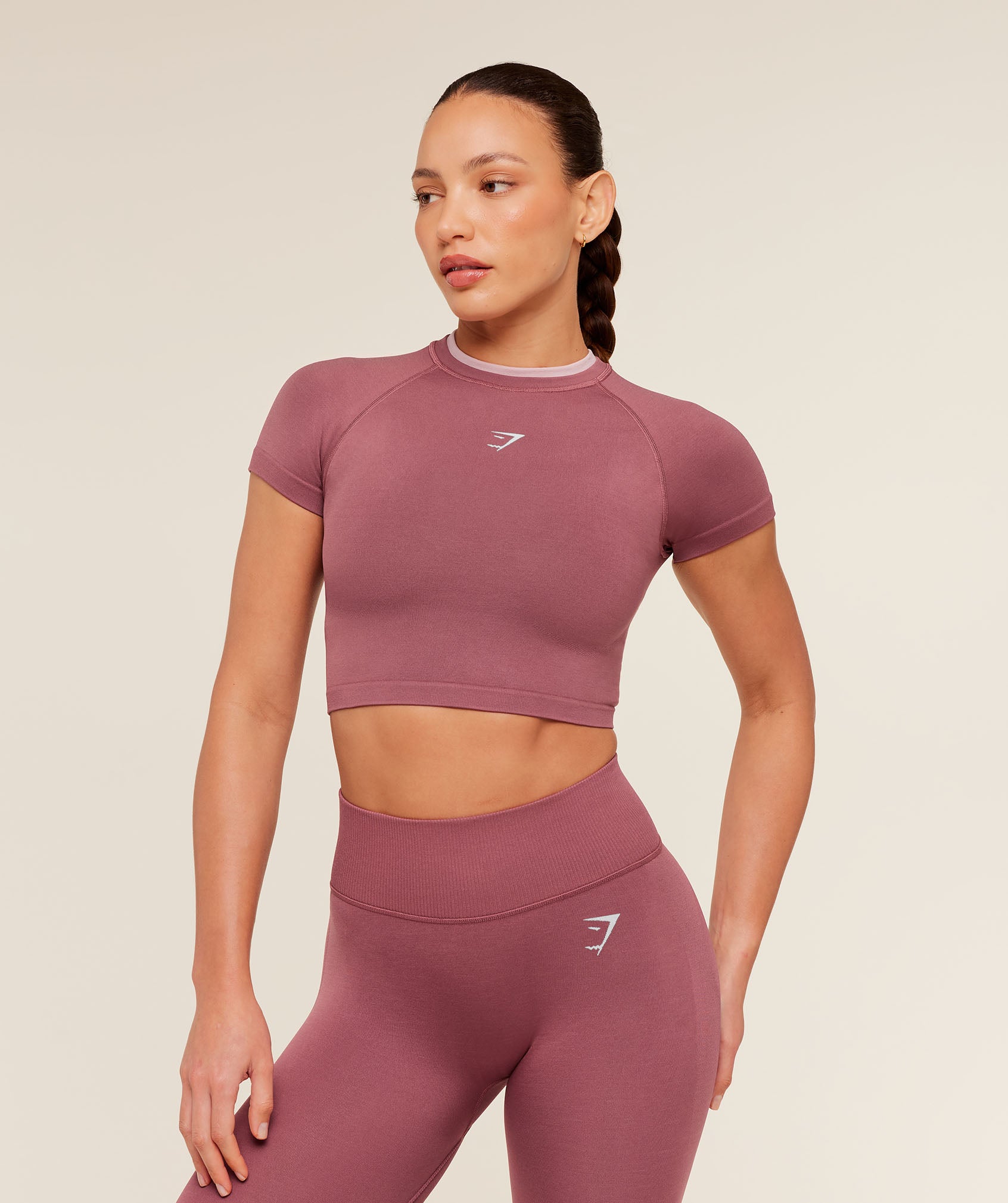Interval Seamless Short Sleeve Crop Top - Image 9