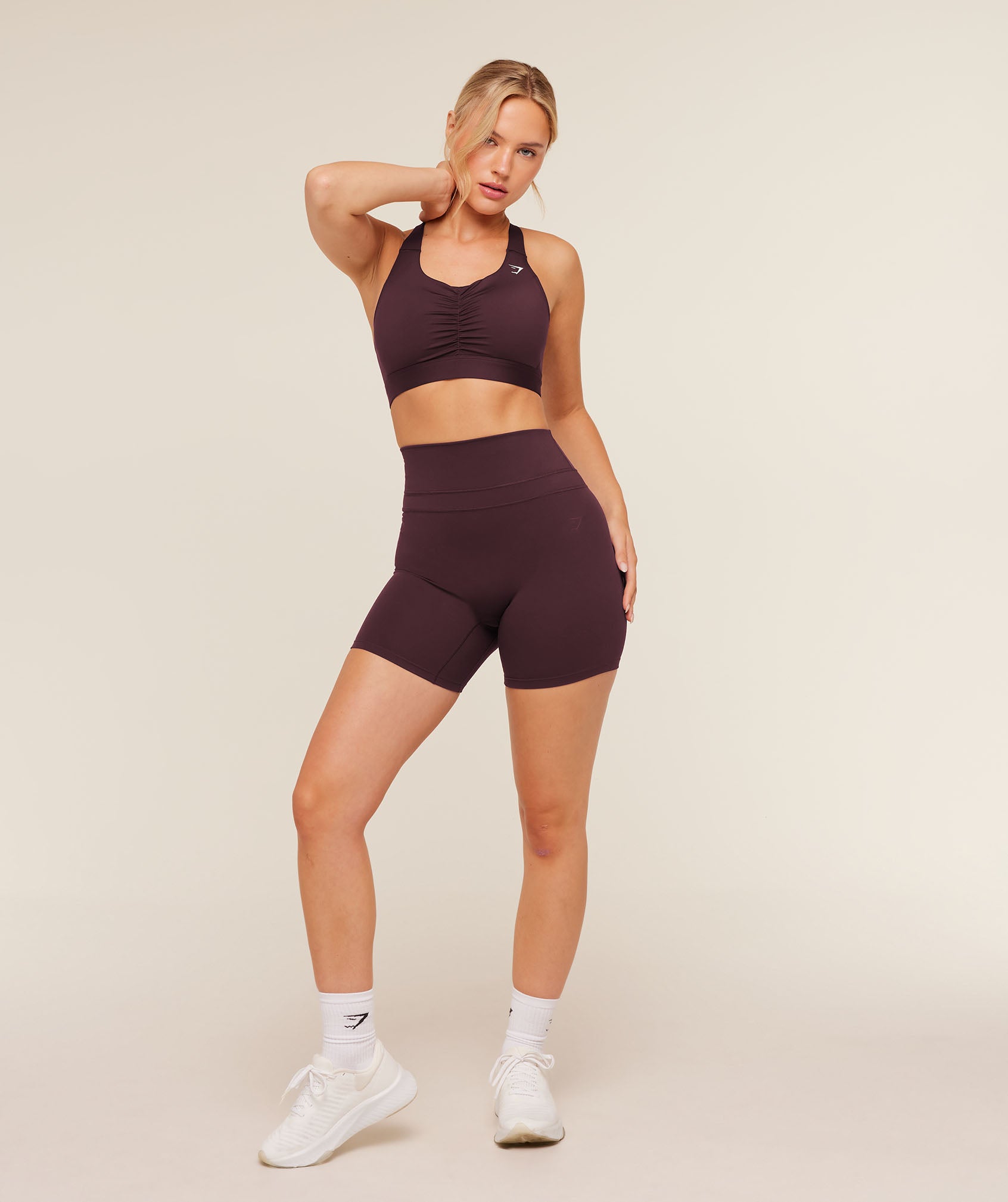 High Support Ruched Sports Bra - Image 6